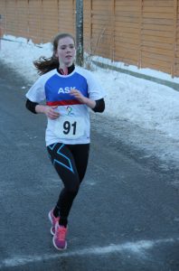 Martine Enes Heggøy (15) vant klasse 15-19 i Sommerkarussellen (arkivbilde)